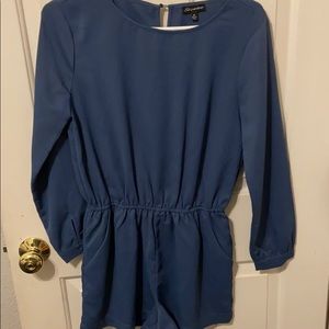 Blue Romper